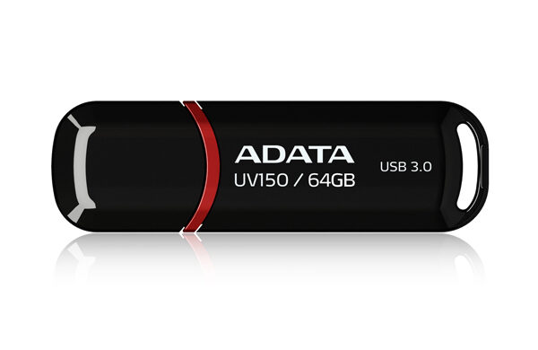 ADATA | UV150 | 64 GB | USB 3.0 | Black