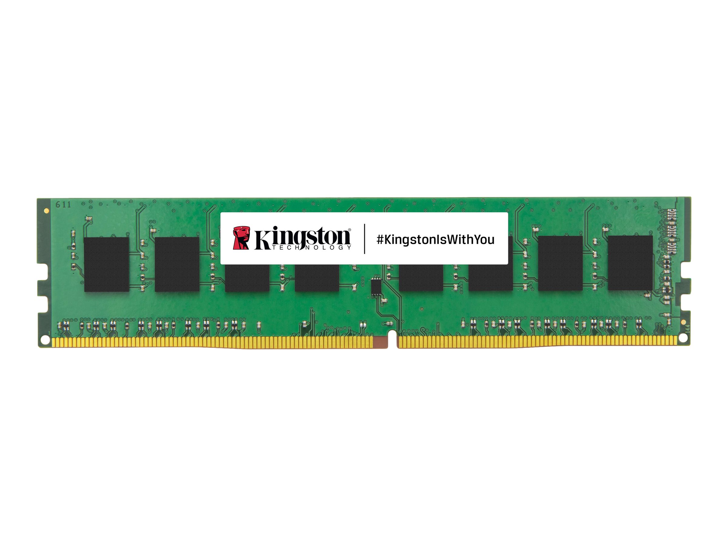 Kingston KVR32N22S6/8 8GB 3200MHz DDR4 Non-ECC CL22 DIMM 1Rx16 | Kingston