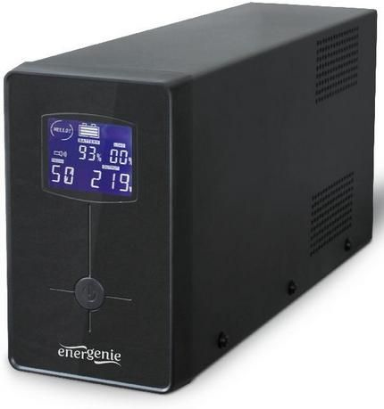 EnerGenie | UPS with USB and LCD display, Black | 850 VA | 220 V - Image 4