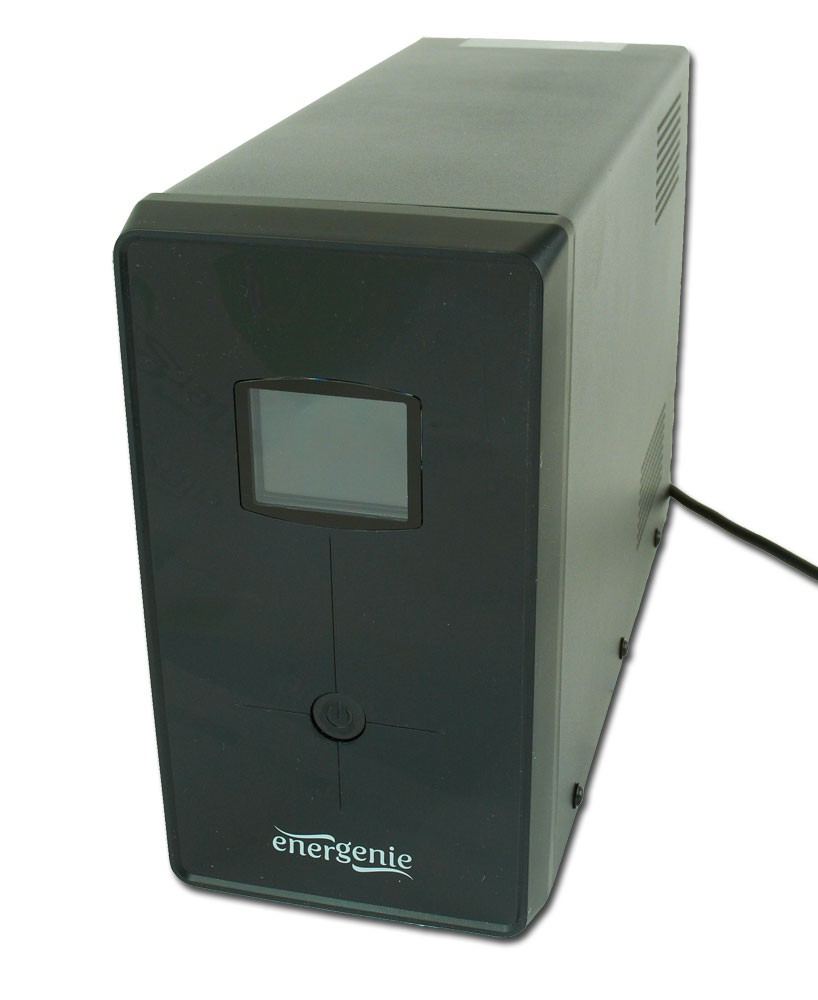 EnerGenie | UPS with USB and LCD display, Black | 1200 VA - Image 4