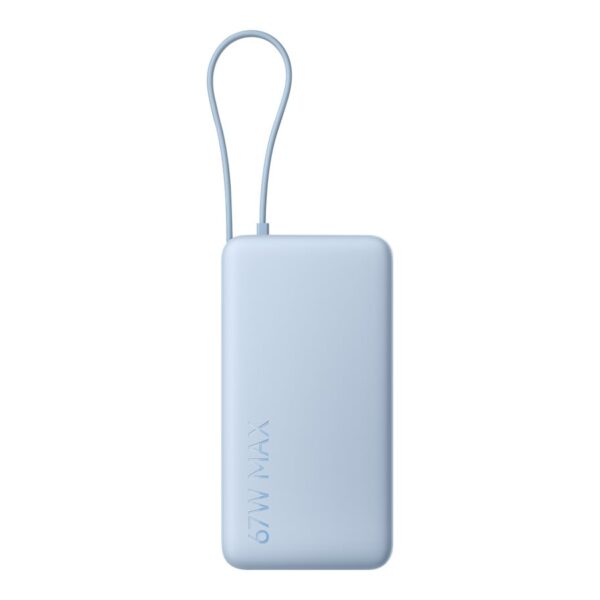 Xiaomi 67W Power Bank 20000 (Integrated Cable) | 20000 mAh | Ice Blue