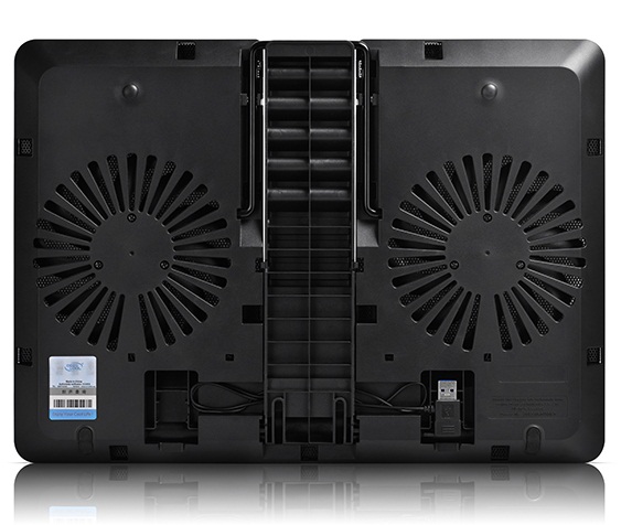 Deepcool | U-Pal | Notebook stand- cooler up to 19" | Black - Image 4
