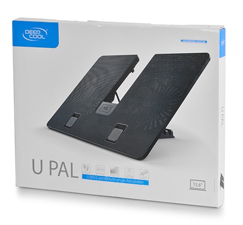 Deepcool | U-Pal | Notebook stand- cooler up to 19" | Black - Image 9