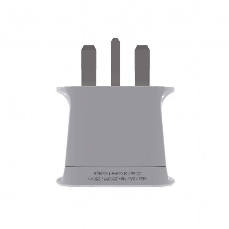 Gembird World to UK power adapter plug, 10 A | A-AC-UKMINTF - Image 5