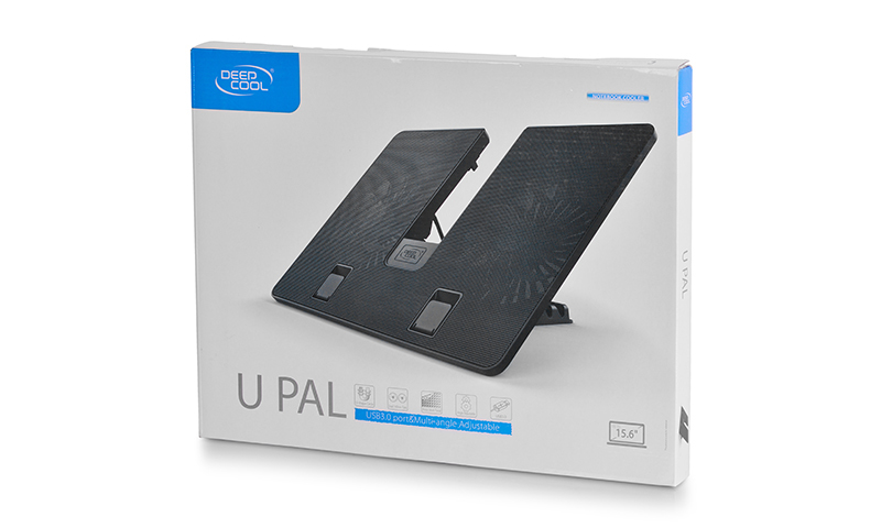 Deepcool | U-Pal | Notebook stand- cooler up to 19" | Black - Image 17