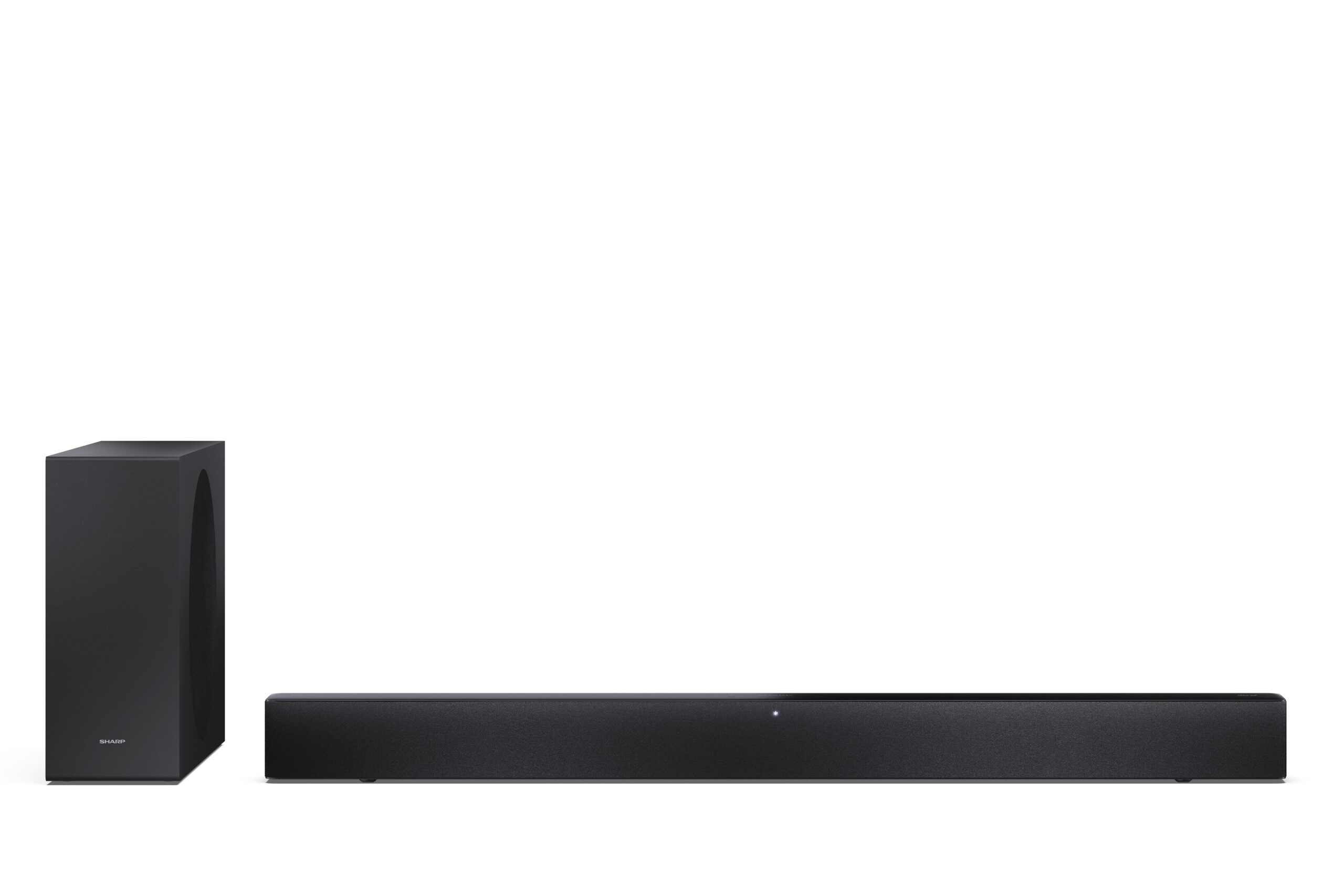 Sharp 2.1 Dolby Atmos/DTS Virtual:X Soundbar with Slim Wireless Subwoofer | HT-SBW310 | 330 W | Bluetooth | Black | Wireless connection
