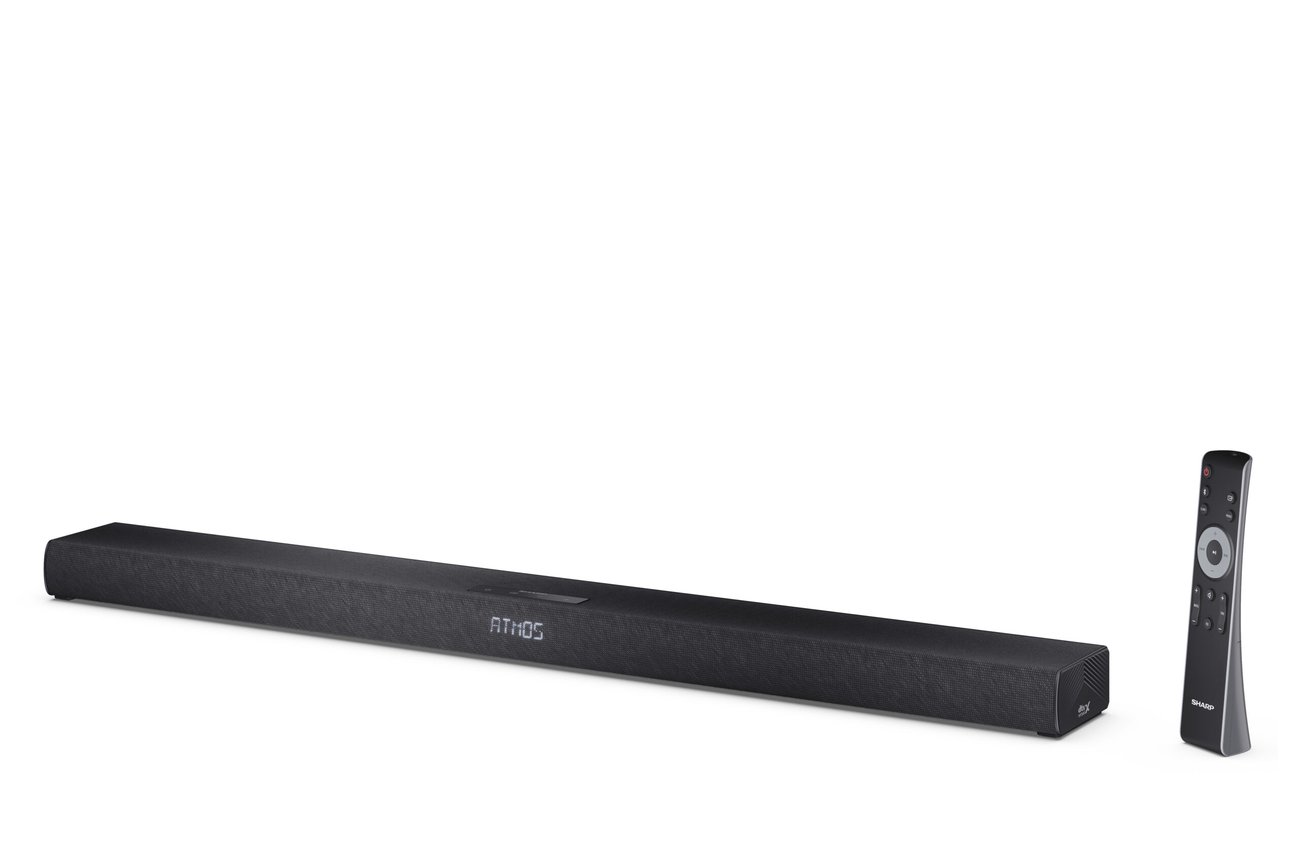 Sharp 2.1ch Ultra-slim Dolby Atmos/DTS Virtual: X Soundbar with Wireless Subwoofer | HT-SBW320 | 360 W | Bluetooth | Black | Wireless connection - Image 6