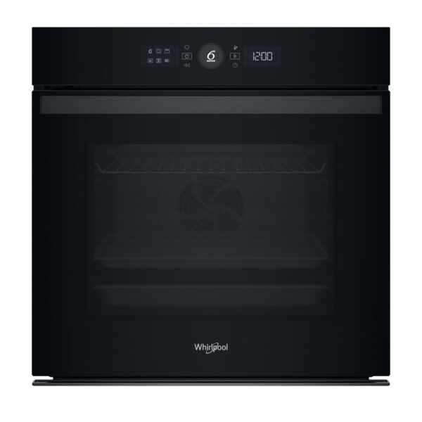 Whirlpool Oven | WOI4S8PM0SBA | 73 L | Electric | Pyrolytic/Hydrolytic | Electronic | Steam function | Height 59.7 cm | Width 59.5 cm | Black