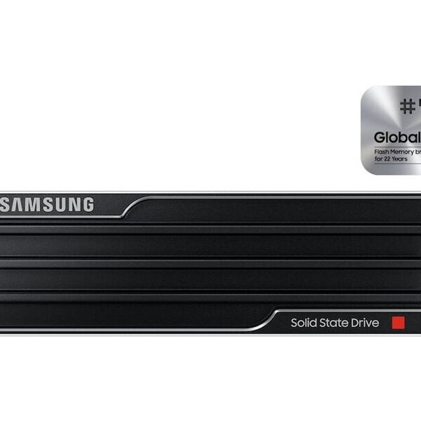 Samsung SSD | 9100 PRO With Heatsink | 8000 GB | SSD form factor M.2 2280 | Solid-state drive interface PCIe 5.0 x4, NVMe 2.0 | Read speed 14800 MB/s | Write speed 13400 MB/s