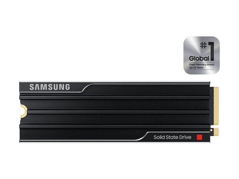 Samsung SSD | 9100 PRO With Heatsink | 8000 GB | SSD form factor M.2 2280 | Solid-state drive interface PCIe 5.0 x4, NVMe 2.0 | Read speed 14800 MB/s | Write speed 13400 MB/s