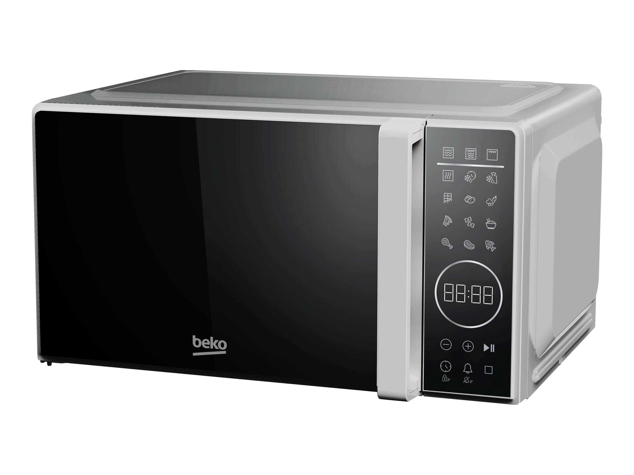 Beko MGC20130SFB Microwave oven with Grill, Freestanding, Capacity 20 L, Microwave Power 700 W, Touch display, White | BEKO