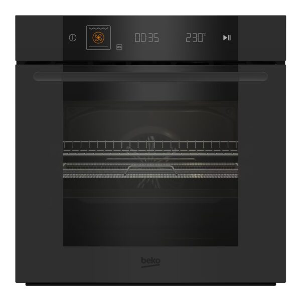 BEKO Oven | MBBIMA10600MTPSWE | 72 L | Electric | Pyrolysis | Touch control | Steam function | Height 59.5 cm | Width 59.4 cm | Black
