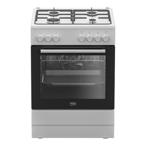 Beko FBE62120WD Cooker, Gas hob, Electric oven, Width 60 cm, White | BEKO