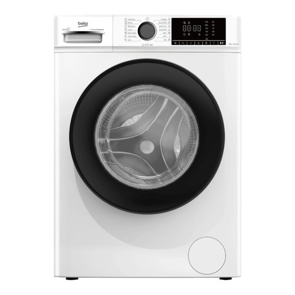Beko B1WFM2741WBEE Washing machine, Freestanding, Front loading, Washing capacity 7 kg, White | BEKO