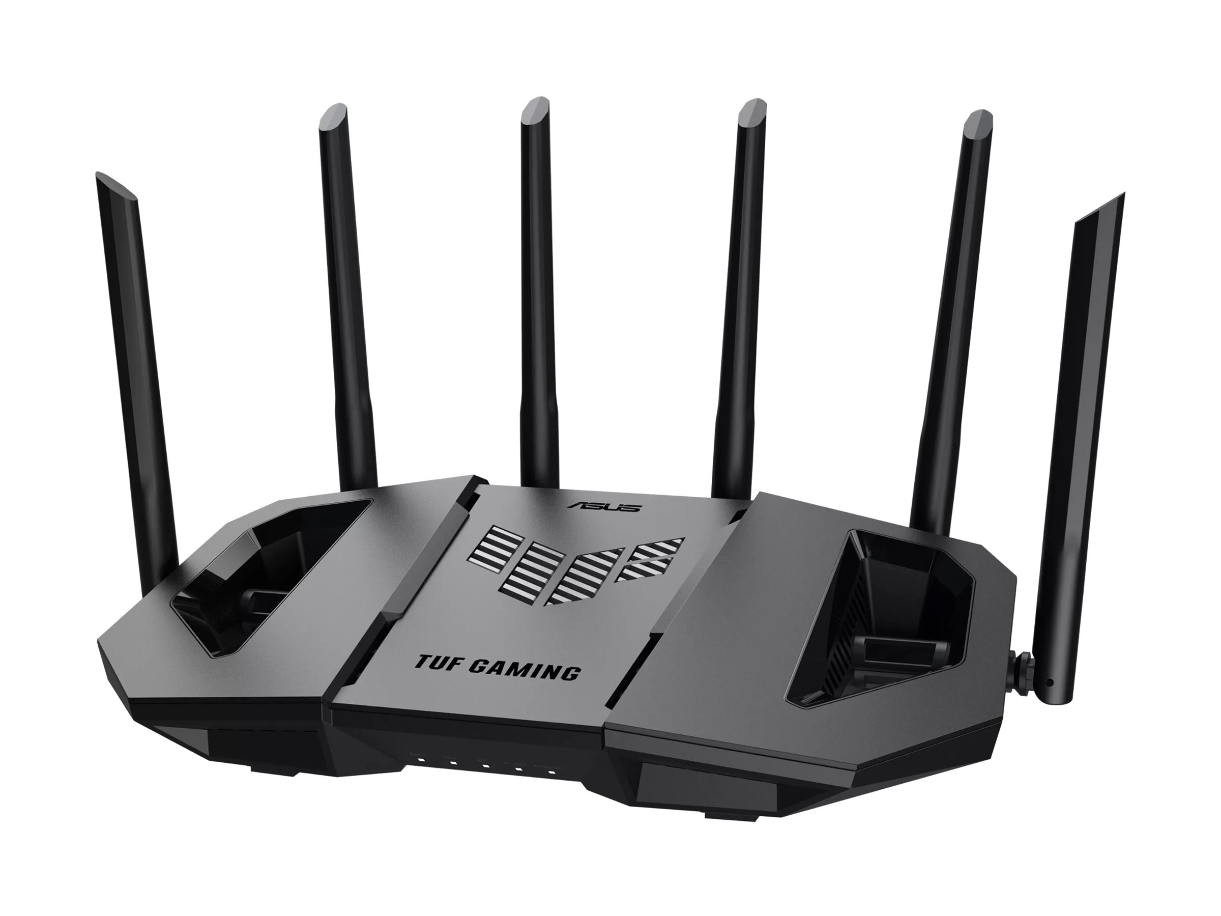 Asus TUF-BE9400 Tri-Band WiFi 7 Gaming Router, EU+UK | 802.11ax | 688/2885/5764 Mbit/s | Ethernet LAN (RJ-45) ports 3 | Mesh Support Yes | MU-MiMO Yes | 4G/5G - Image 2
