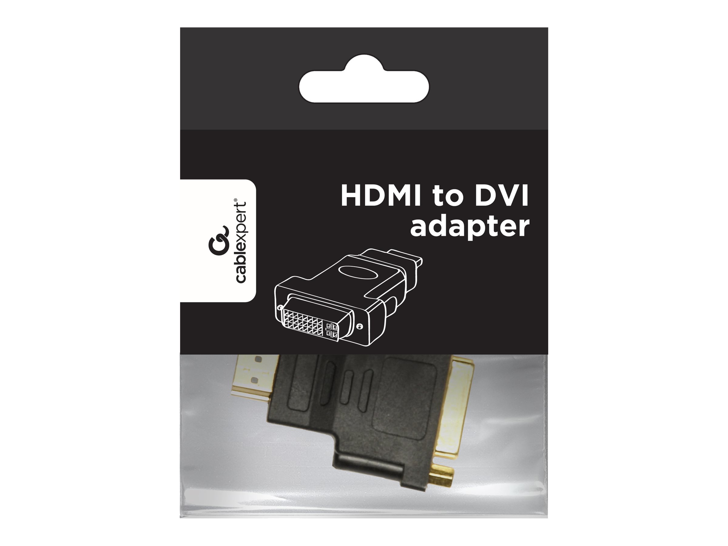Cablexpert | HDMI - DVI, M/F | Black | HDMI | DVI - Image 4