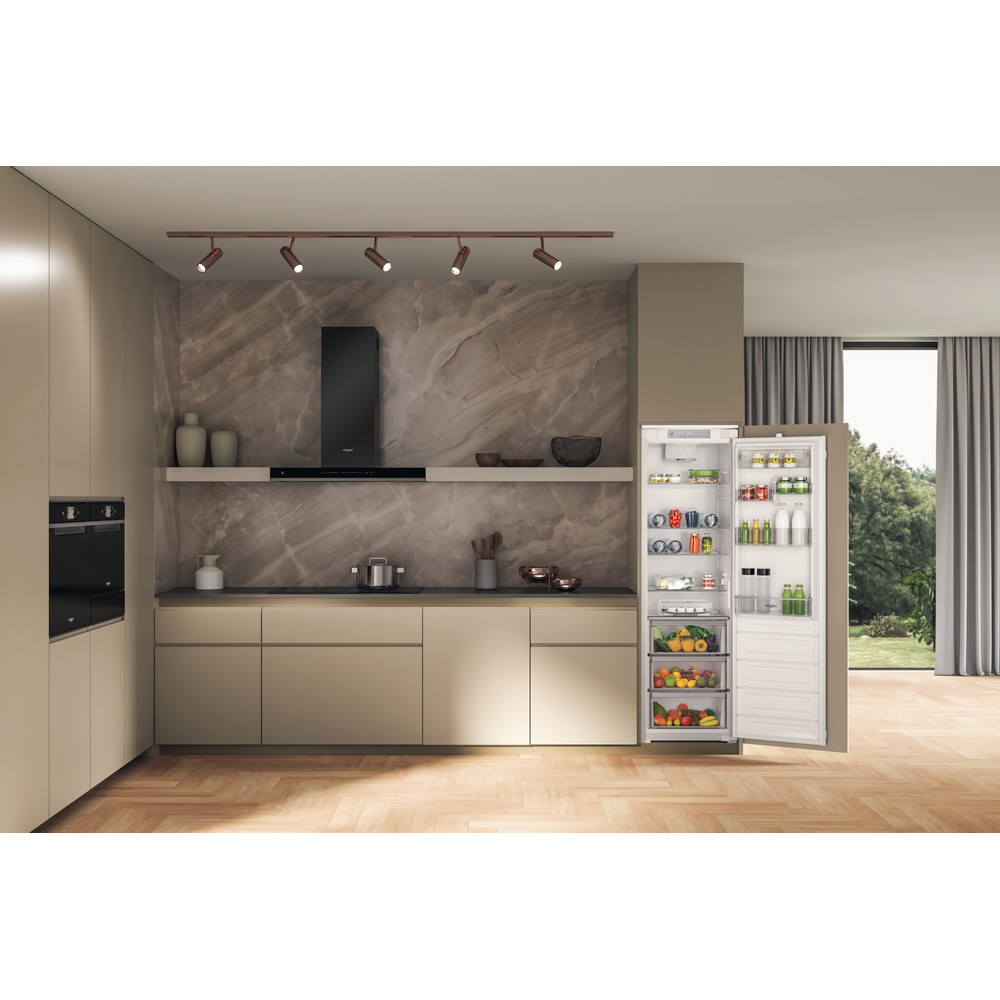 Whirlpool Refrigerator | WHSD18A013D1 | Energy efficiency class E | Built-in | Larder | Height 177 cm | Fridge net capacity 306 L | Display | 30 dB | Stainless steel - Image 8