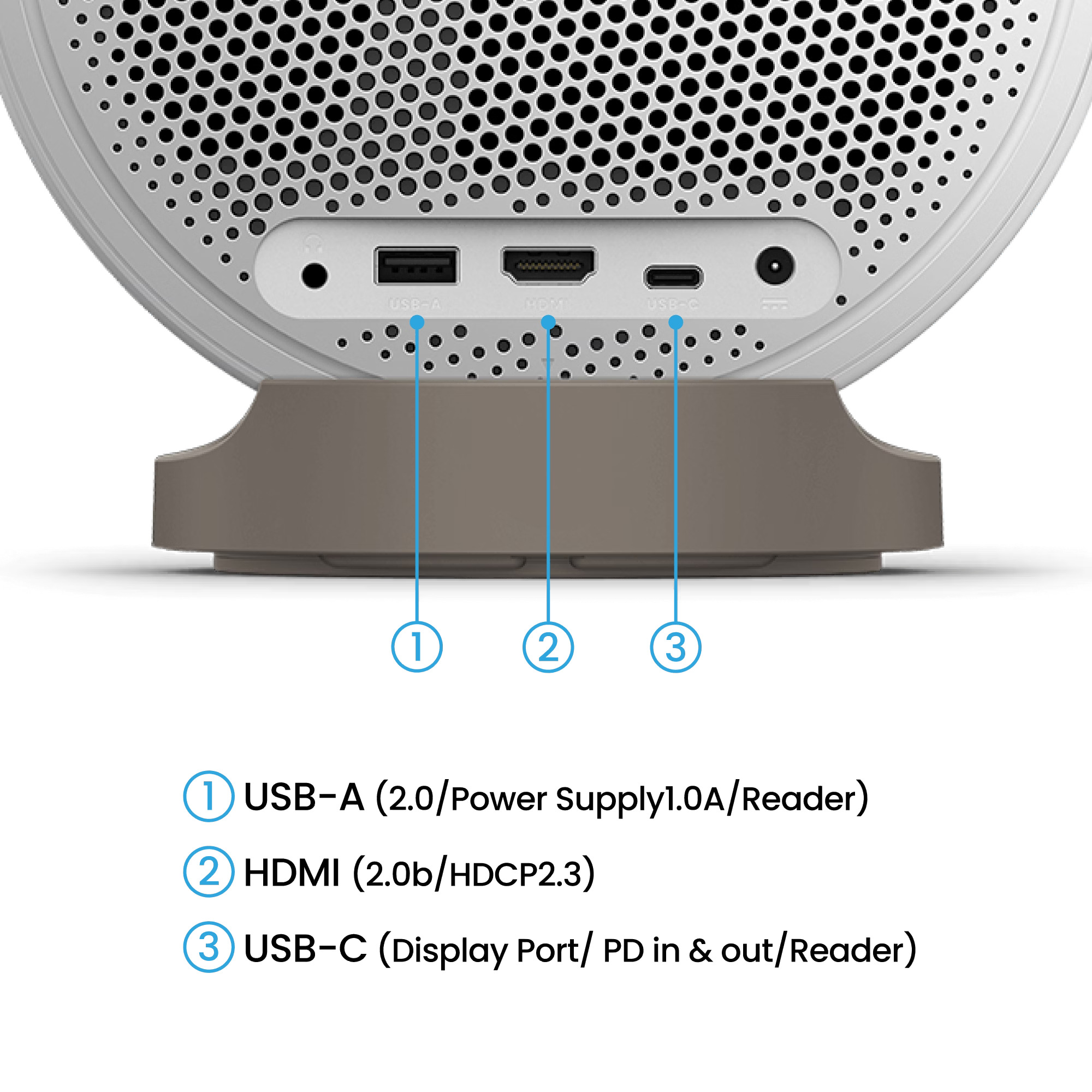 Benq GV32 | Full HD (1920x1080) | 500 ANSI lumens | White | Wi-Fi - Image 6