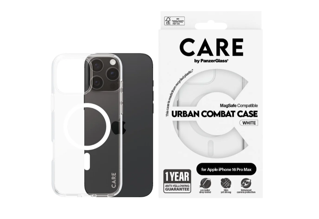CARE Flagship Case | Back cover | Apple | iPhone 16 Pro Max | Recycled plastic | White | MagSafe - Image 5