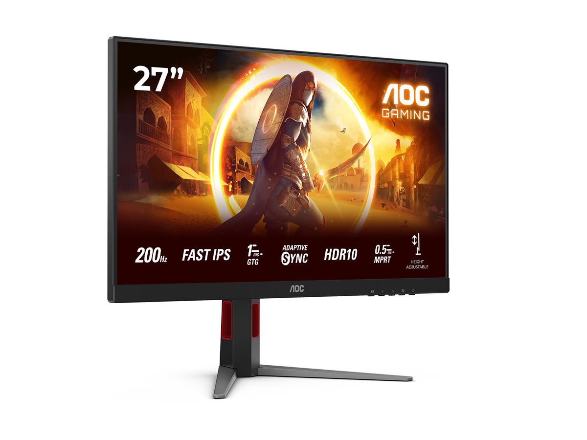 AOC | 27G4HA | 27 " | Fast IPS | FHD | 16:9 | 200 Hz | 0.5 ms | 1920 x 1080 pixels | 300 cd/m² | HDMI ports quantity 2 | Black - Image 16