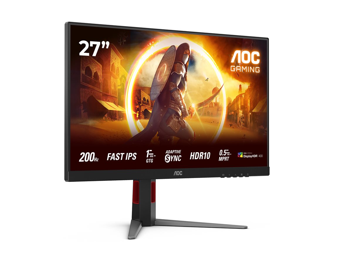 AOC | 27G4HA | 27 " | Fast IPS | FHD | 16:9 | 200 Hz | 0.5 ms | 1920 x 1080 pixels | 300 cd/m² | HDMI ports quantity 2 | Black - Image 17