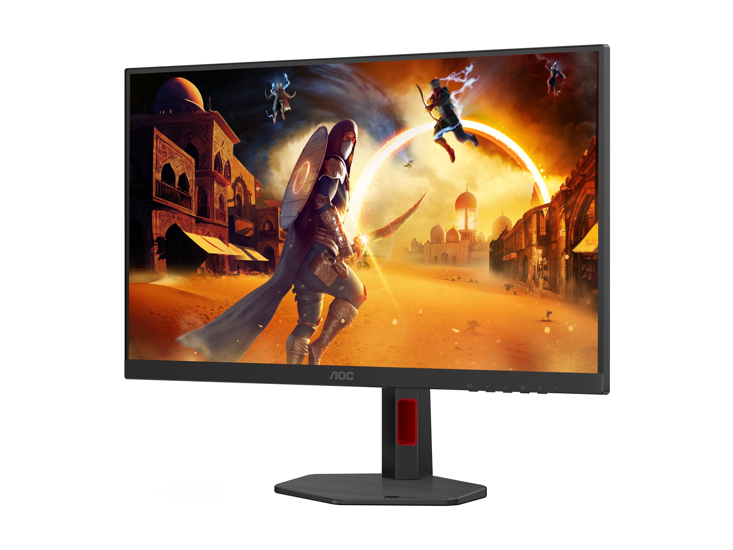 AOC | U27G4R | 27 " | Fast IPS | UHD | 16:9 | 120 Hz | 1 ms | 3840 x 2160 pixels | 400 cd/m² | HDMI ports quantity 2 | Black - Image 5