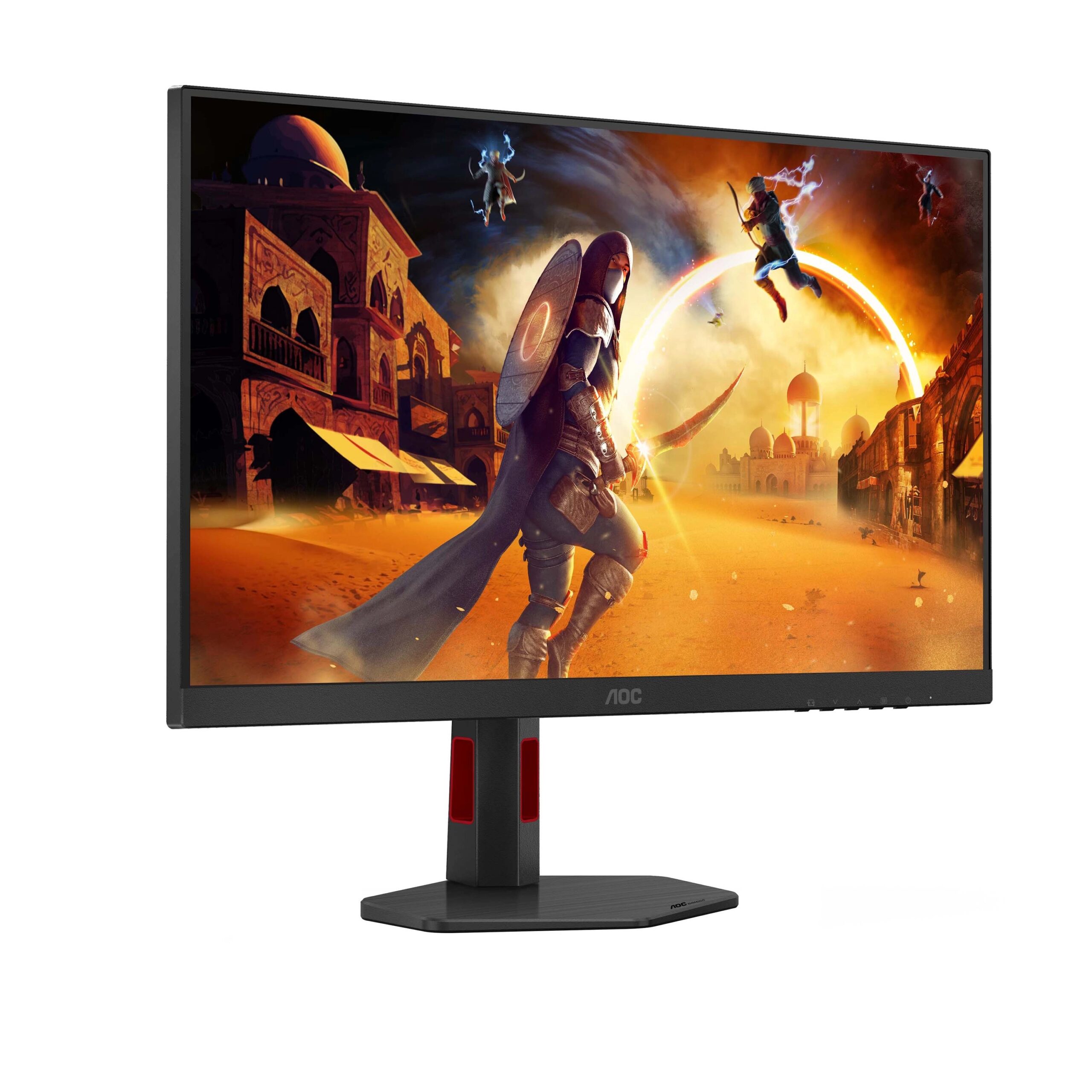 AOC | U27G4R | 27 " | Fast IPS | UHD | 16:9 | 120 Hz | 1 ms | 3840 x 2160 pixels | 400 cd/m² | HDMI ports quantity 2 | Black - Image 6