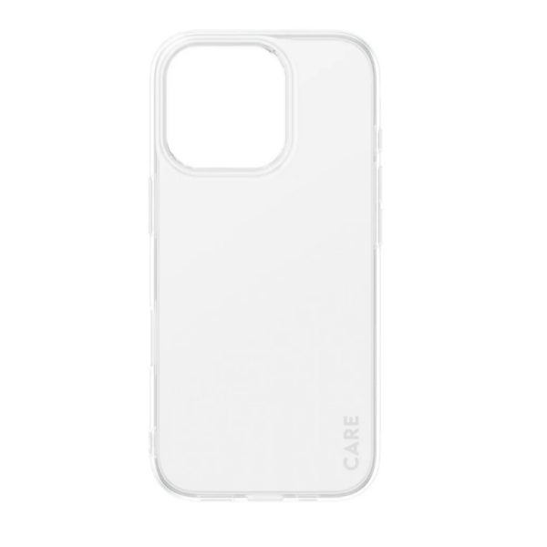 CARE Fashionable Case | Back cover | Apple | iPhone 16 PRO | Recycled plastic | Transparent | X-Ray Soft Basic