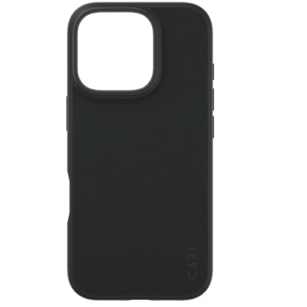 CARE Fashionable Case | Back cover | Apple | iPhone 16 PRO | Recycled plastic | Black