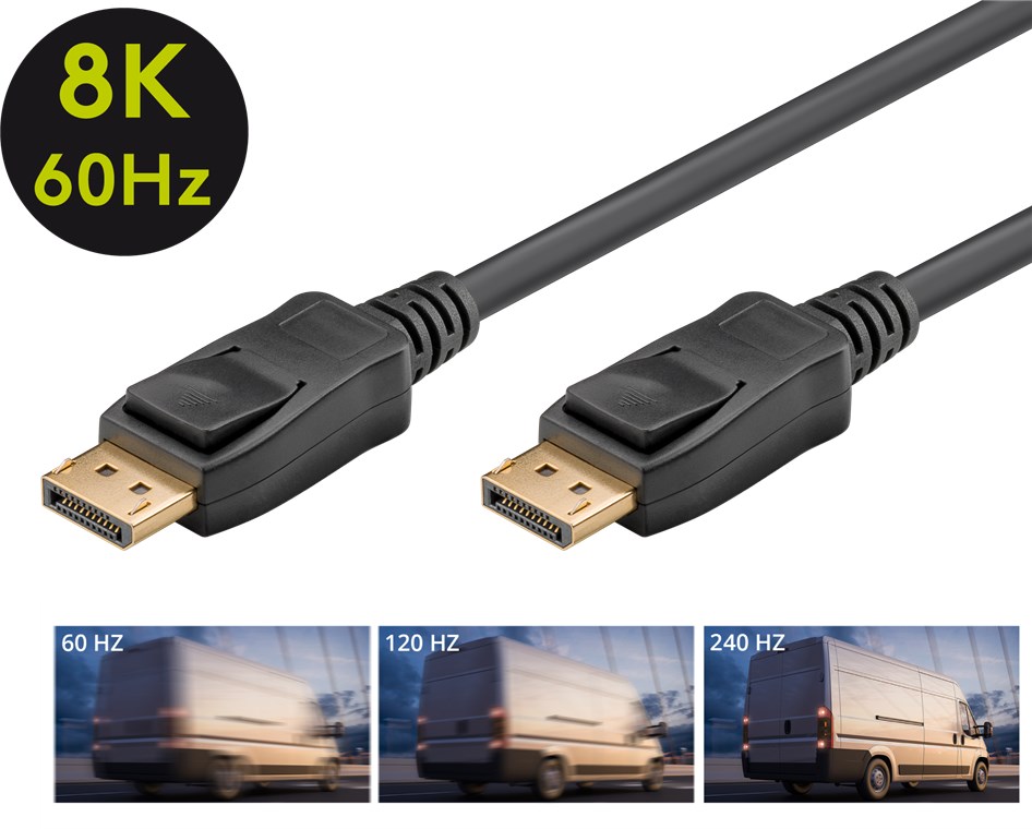 Goobay | DisplayPort Cable 2.0/2.1, 40 Gbit/s | 2 m - Image 5