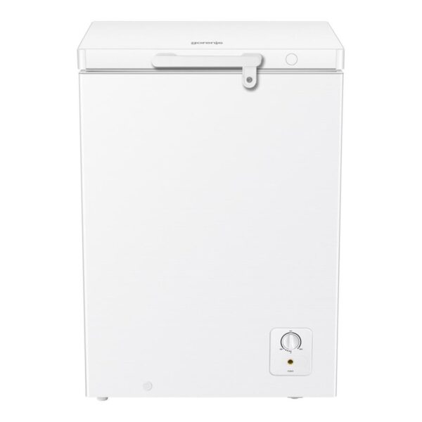 Gorenje Freezer | FH10E4W5 | Energy efficiency class E | Chest | Free standing | Height 85.8 cm | Total net capacity 97 L | White