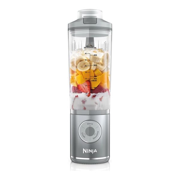 NINJA Blast Max Blender | BC251EUSL | Portable | Jar material Plastic | Jar capacity 0.57 L | Ice crushing | Silver