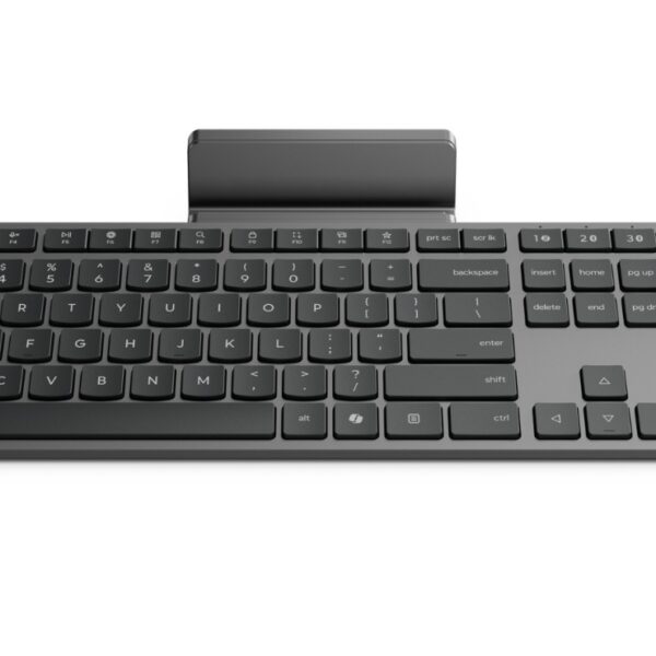Lenovo 700 Modern Multi-Device Wireless Keyboard-US English | Keyboard | Wireless | US English | Bluetooth | Luna Grey