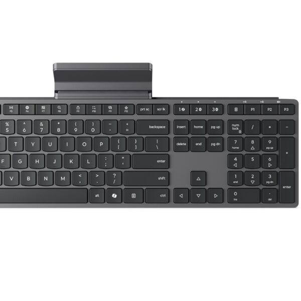 Lenovo 700 Modern Multi-Device Wireless Combo-US English | Keyboard and Mouse Set | Wireless | Mouse included | US English | Bluetooth | Luna Grey