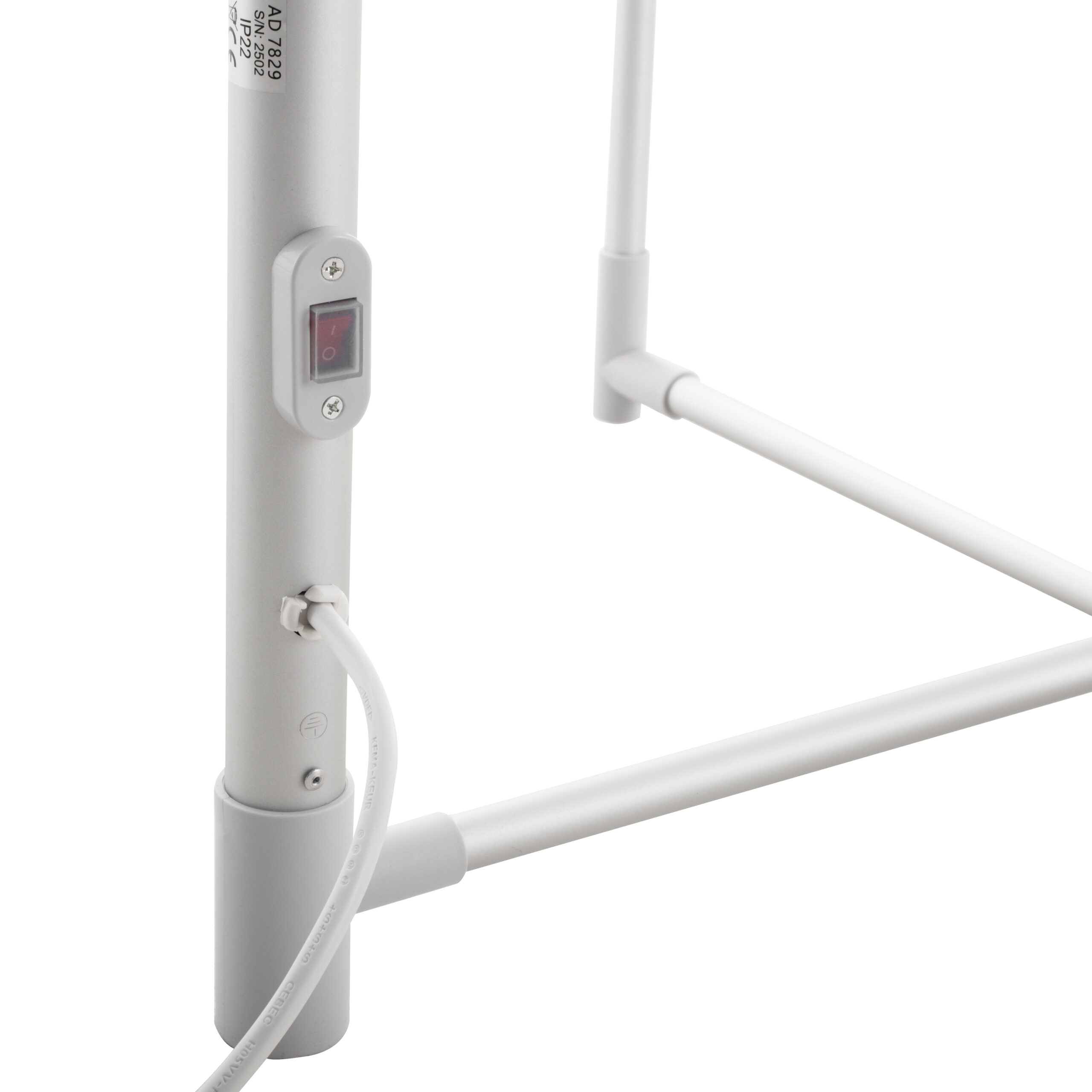 Adler | Foldable Electric Clothes Dryer | AD 7829 | 300 W | Silver/White - Image 8