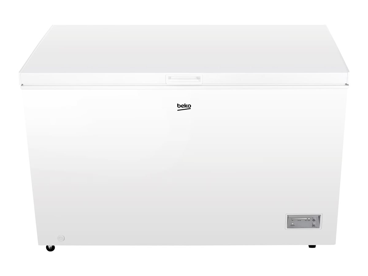 BEKO Freezer | CF380EWN | Energy efficiency class E | Chest | Free standing | Height 85 cm | Total net capacity 371 L | White - Image 2