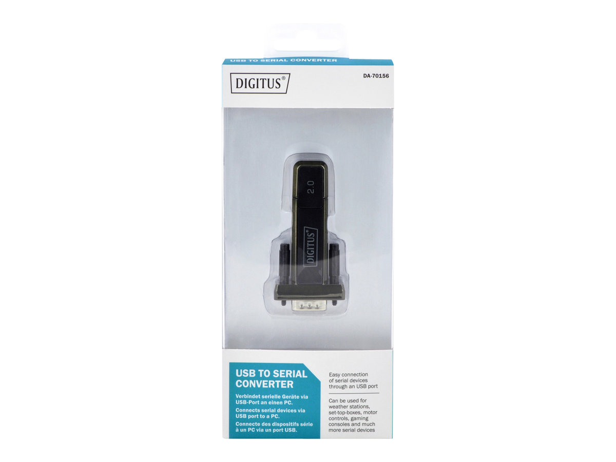 Digitus | DA-70156, USB 2.0 to Serial adapter | RS232 | USB 2.0 - Image 4