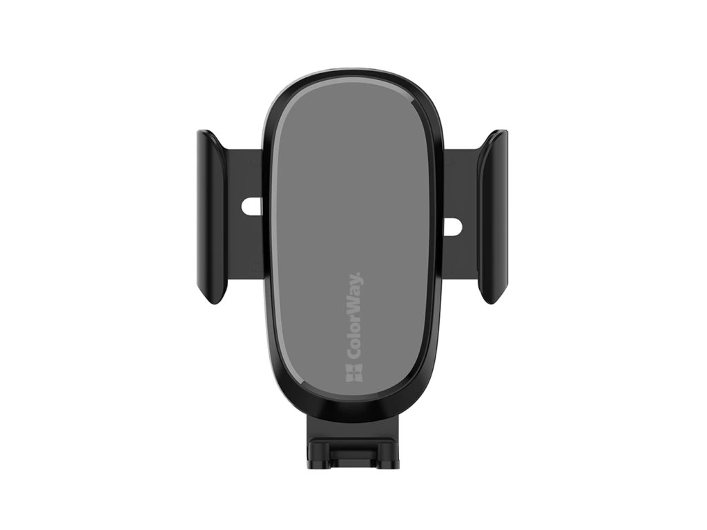 ColorWay | Air Vent Car Wireless Charger, 15W | CW-CHAW038Q-BK | 360° swivel to adjust to desired angle; Mounting in the air duct deflector of the car; Screen diagonal from 4" to 6.5" (from 7.3 cm to 9.5 cm wide) - Image 2