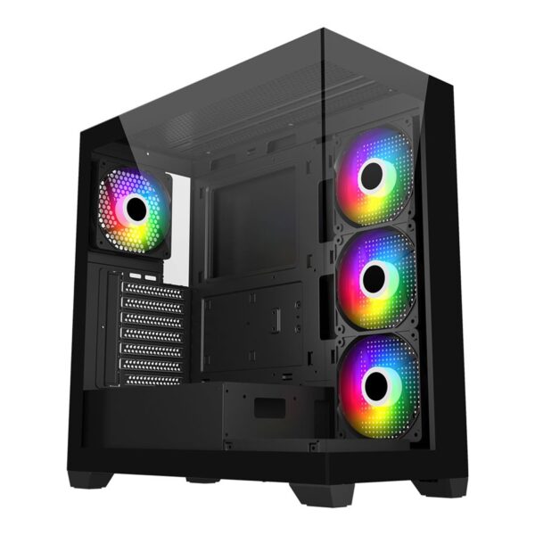 FSP Case | M340-BA | Black | Mid Tower | Power supply included No