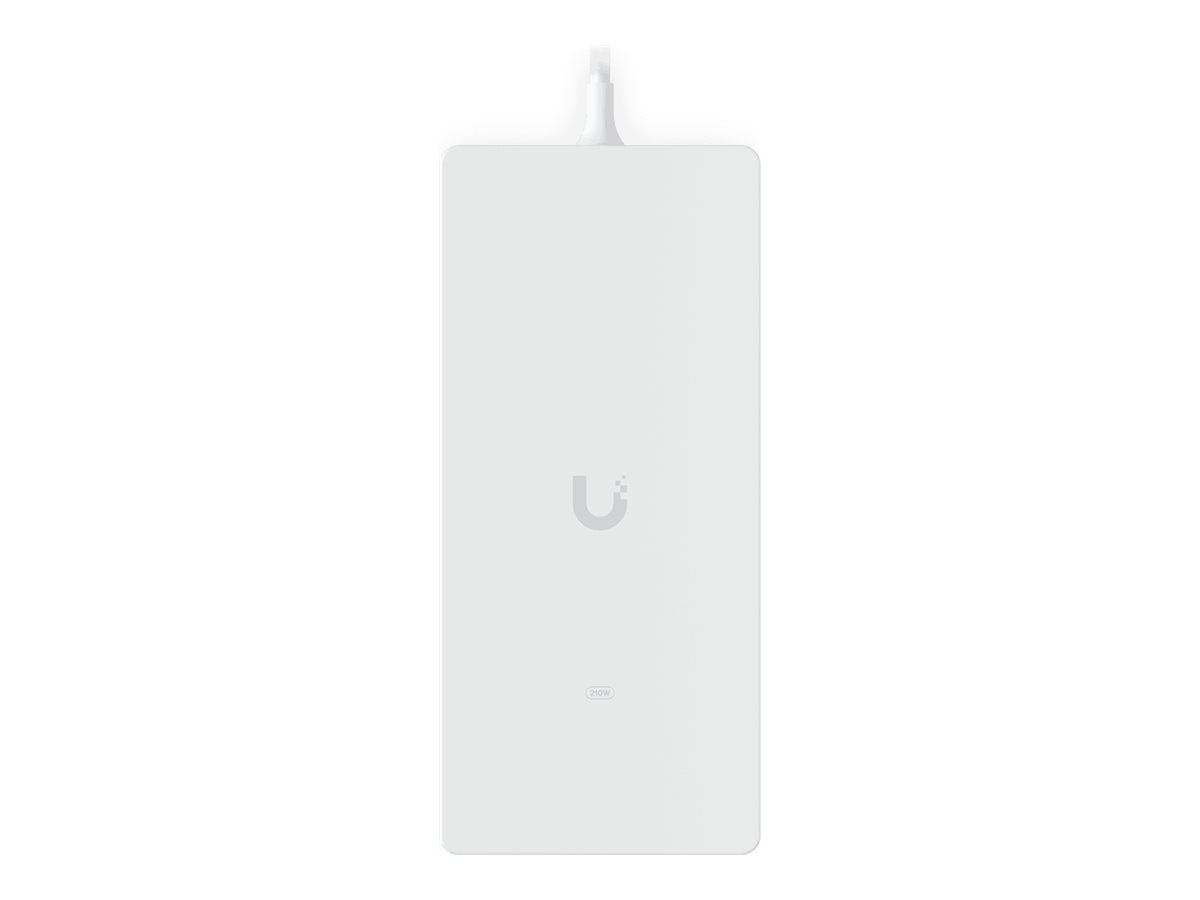 Ubiquiti An AC power adapter delivers 210W at 54V DC for a PoE switch | UACC-Adapter-AC-210W