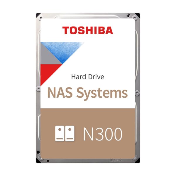 Toshiba Hard Drive | N300 NAS | 7200 RPM | 8000 GB | 512 MB