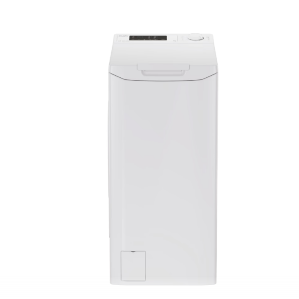 Candy Washing Machine | TCA273D3-S | Energy efficiency class C | Top loading | Washing capacity 7 kg | 1200 RPM | Depth 60 cm | Width 41 cm | Digit | White