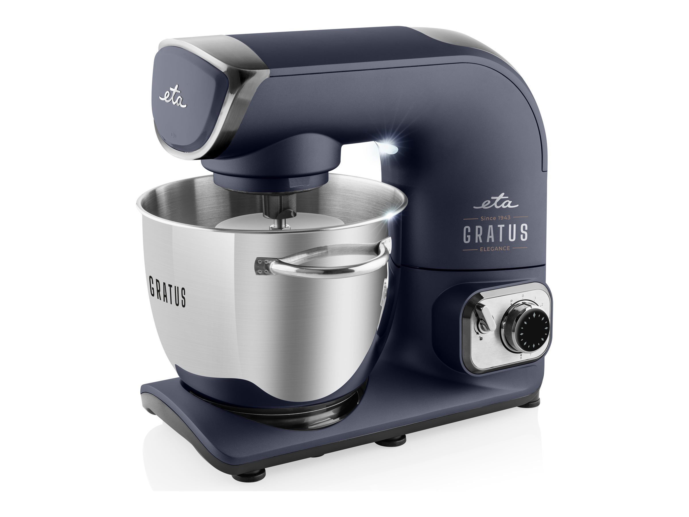 ETA Kitchen machine | Gratus EVO Elegance 102890125 | 1500 W | Number of speeds 8 | Bowl capacity 3.5 L | Blue - Image 2