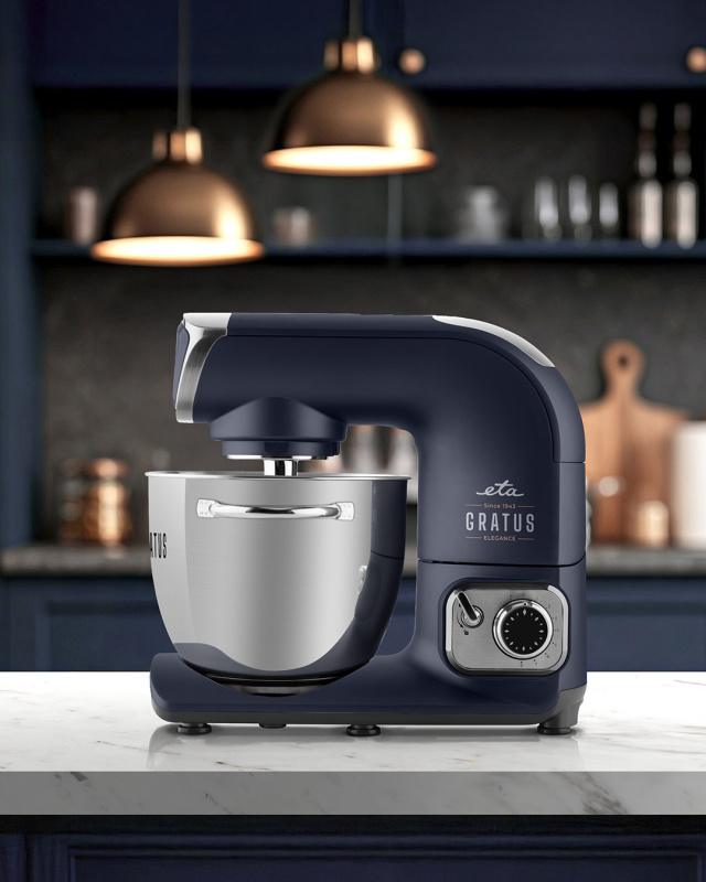 ETA Kitchen machine | Gratus EVO Elegance 102890125 | 1500 W | Number of speeds 8 | Bowl capacity 3.5 L | Blue - Image 13