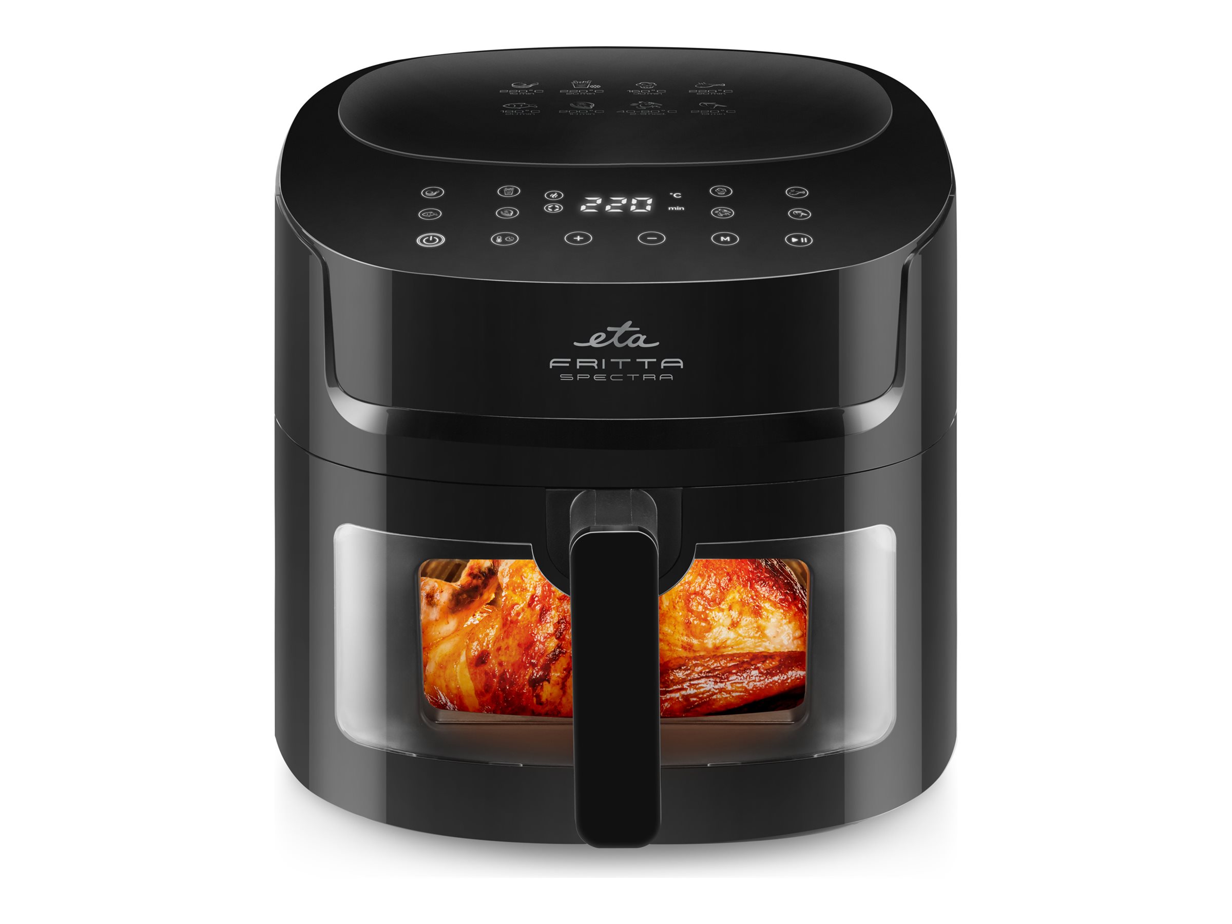 ETA Hot Air Fryer | Fritta Spectra 616890000 | Power 1800 W | Capacity 7.2 L | Black - Image 2