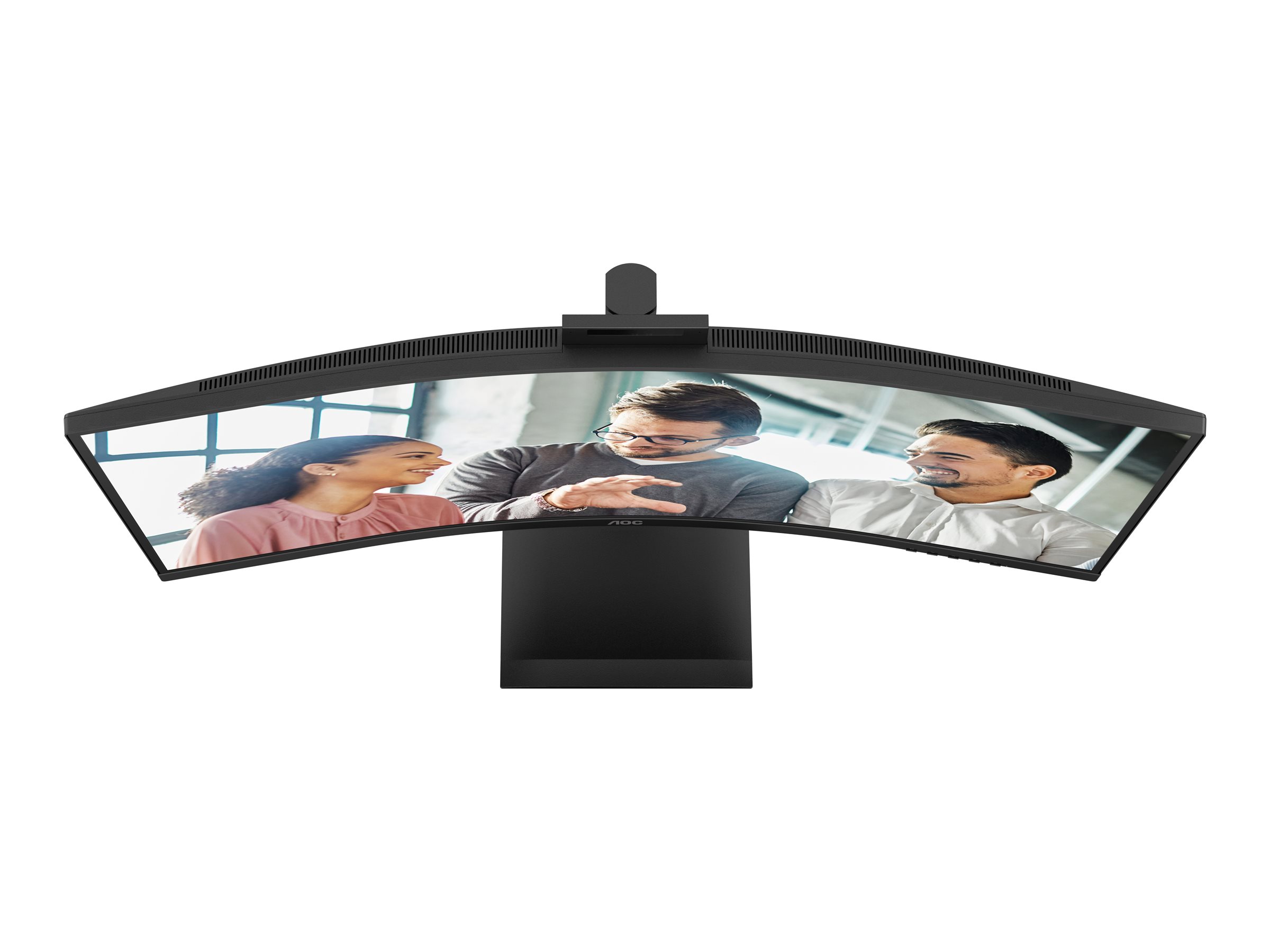 AOC | CU34E4CW | 34 " | VA | UWQHD | 120 Hz | 4 ms | 3440 x 1440 pixels | 350 cd/m² | HDMI ports quantity 2 | Black - Image 8