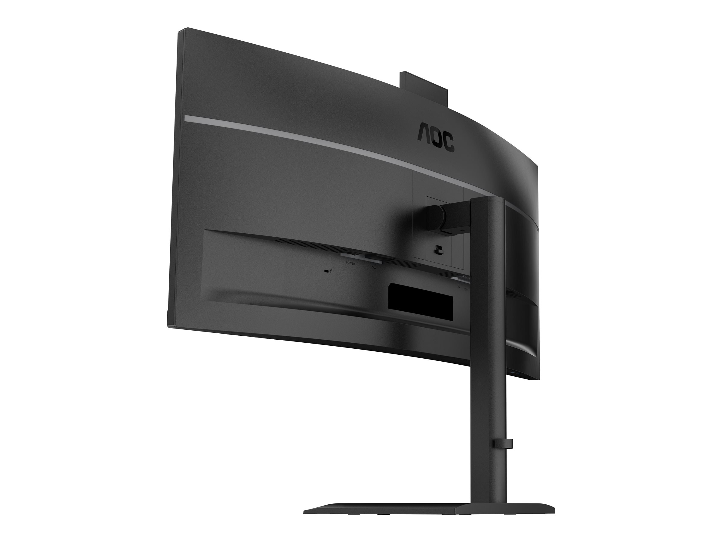 AOC | CU34E4CW | 34 " | VA | UWQHD | 120 Hz | 4 ms | 3440 x 1440 pixels | 350 cd/m² | HDMI ports quantity 2 | Black - Image 10