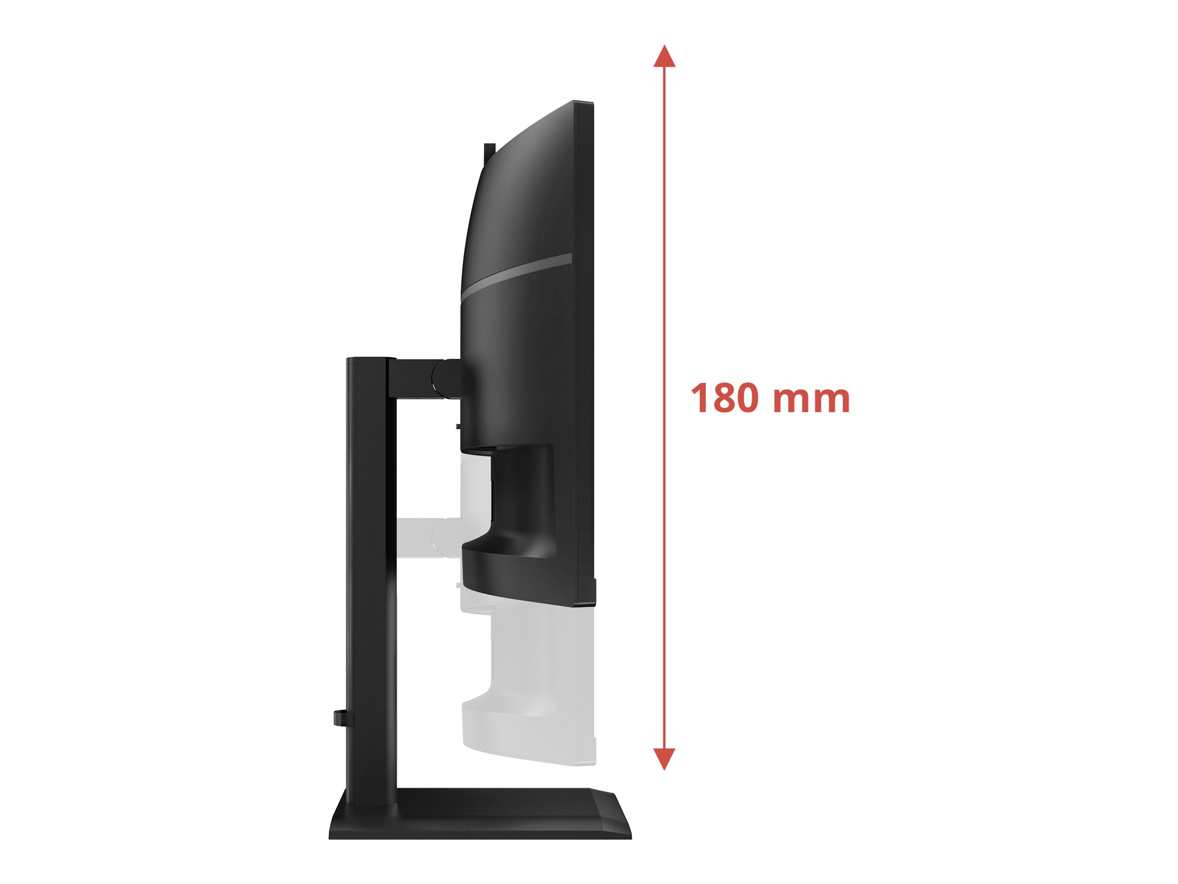 AOC | CU34E4CW | 34 " | VA | UWQHD | 120 Hz | 4 ms | 3440 x 1440 pixels | 350 cd/m² | HDMI ports quantity 2 | Black - Image 20