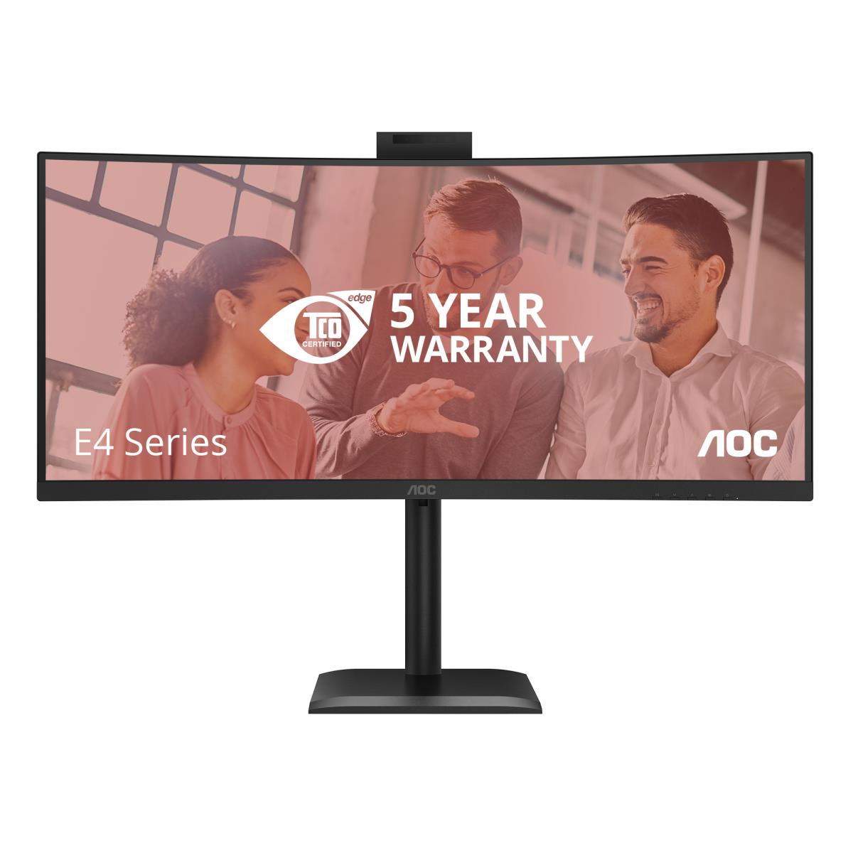 AOC | CU34E4CW | 34 " | VA | UWQHD | 120 Hz | 4 ms | 3440 x 1440 pixels | 350 cd/m² | HDMI ports quantity 2 | Black - Image 27
