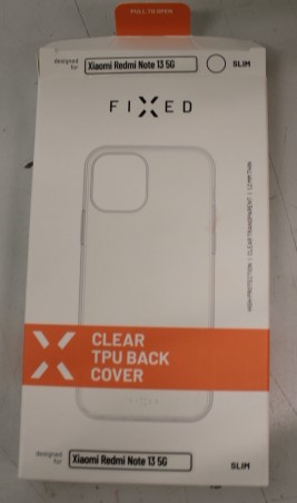 SALE OUT. Fixed Back cover | Xiaomi | Redmi Note 13 Pro+ 5G | TPU | Clear | DAMAGED PACKAGING